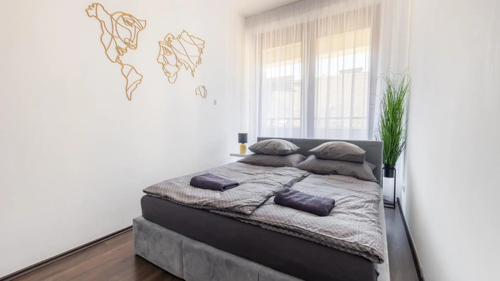 Apartmán Free Parkin Sensational Location 3Room Apt Budapešť